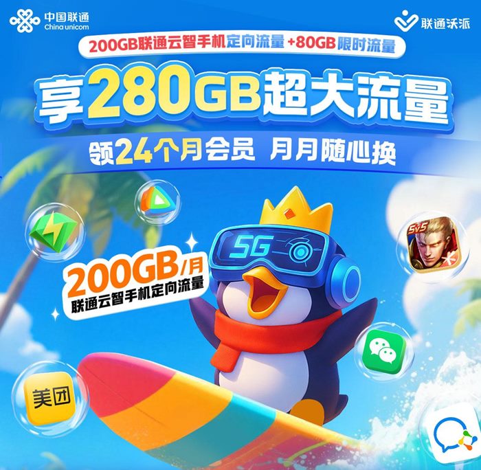联通腾讯王卡云智版